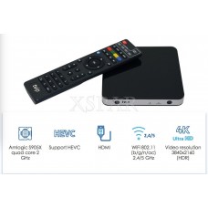 TVIP Set Top Box V.605 4K Ultra IPTV Top Box Linux Android with Remote Control 7640150152025  282969001622